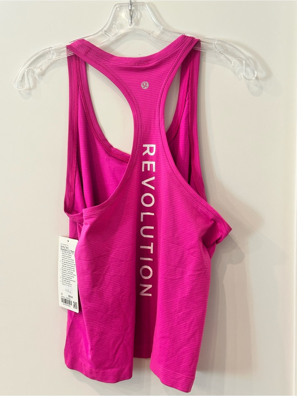 lululemon athletica Swiftly Tech Magenta Racerback 2.0 Tank Top